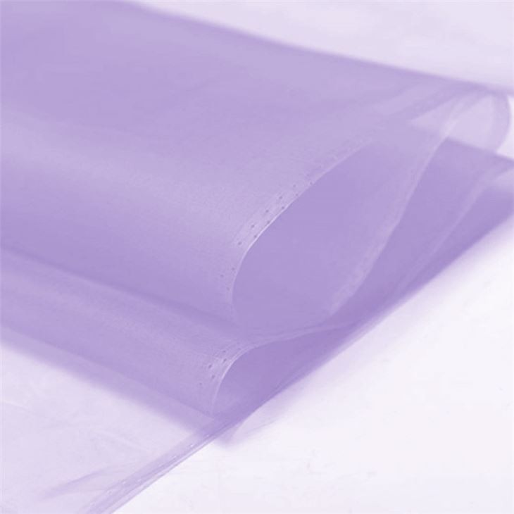 پارچه ابریشم Organza پارچه  100٪ خالص
